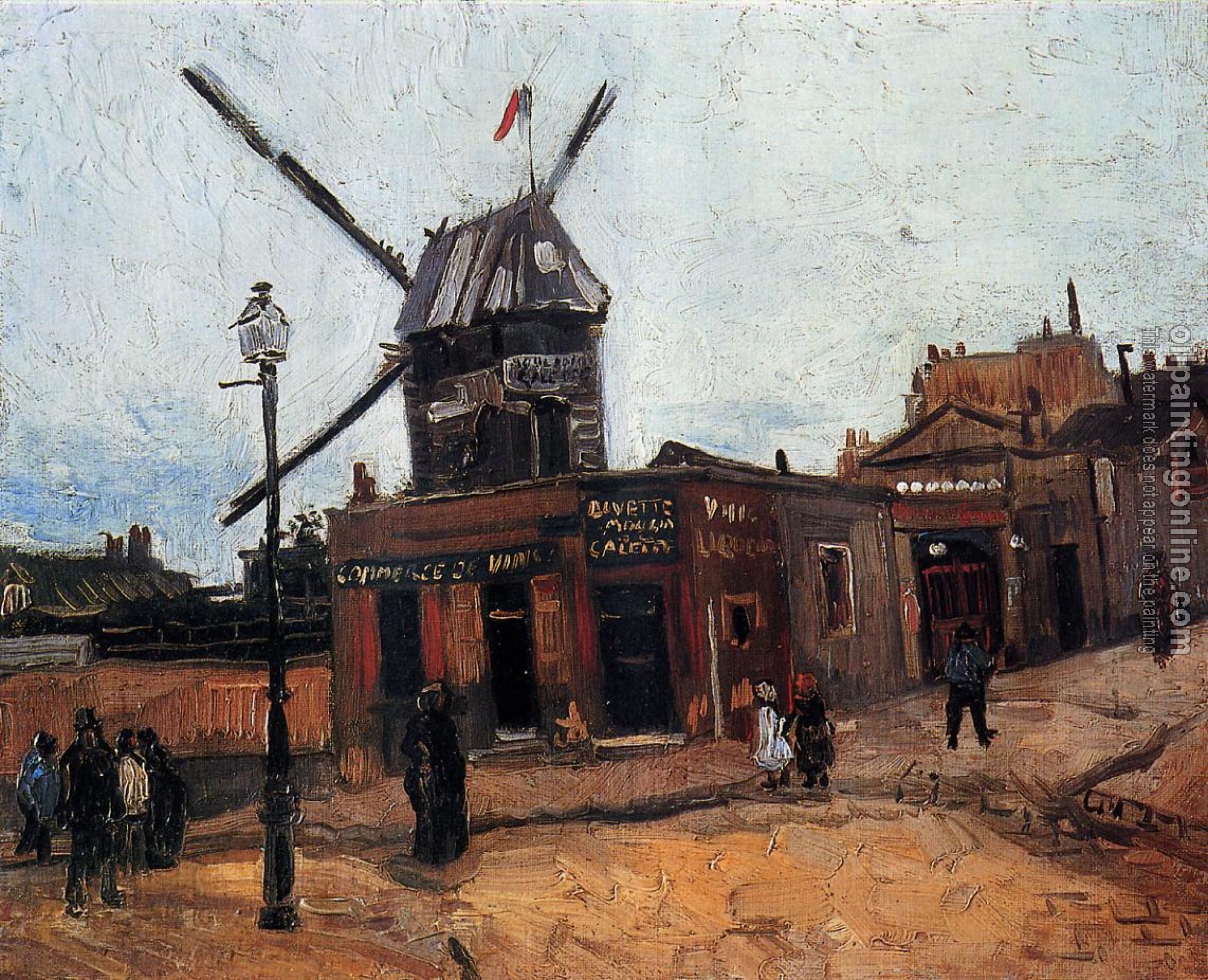 Gogh, Vincent van - Le Moulin de la Galette